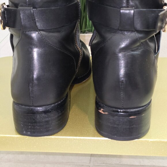 Michael Kors Black Leather Knee Boot - Picture 6 of 14